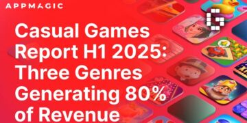 Casual Games H1 2025: Puzzle, Casino, and Simulation Dominate 80% of Revenue