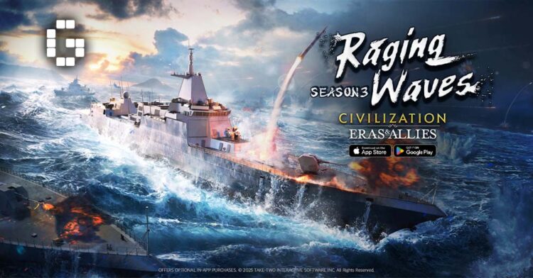Civilization: Eras & Allies Season 3 Raging Waves Launches with Naval Warfare, New Heroes, and Events