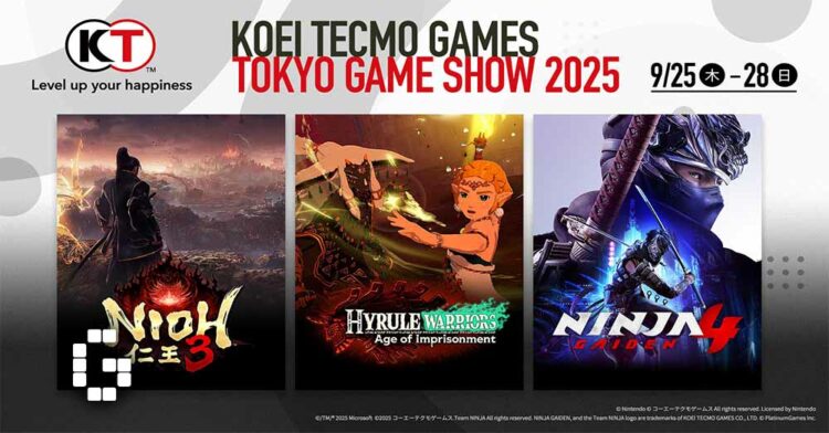 Koei Tecmo Reveals Tokyo Game Show 2025 Lineup