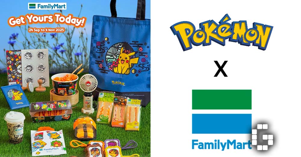 FamilyMart Malaysia Brings Back Pokémon with New Merch and Stamp