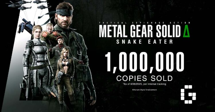 Metal Gear Solid Delta: Snake Eater Surpasses One Million Units Sold Worldwide