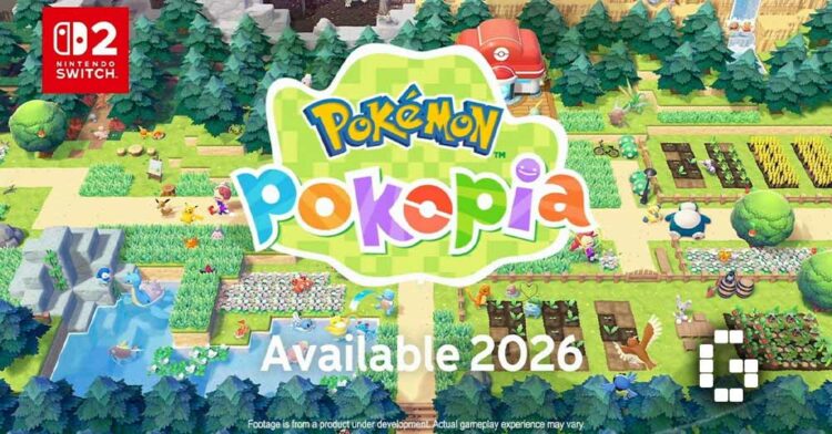 Pokémon: Pokopia Revealed as a Cozy New Spin-Off Coming in 2026