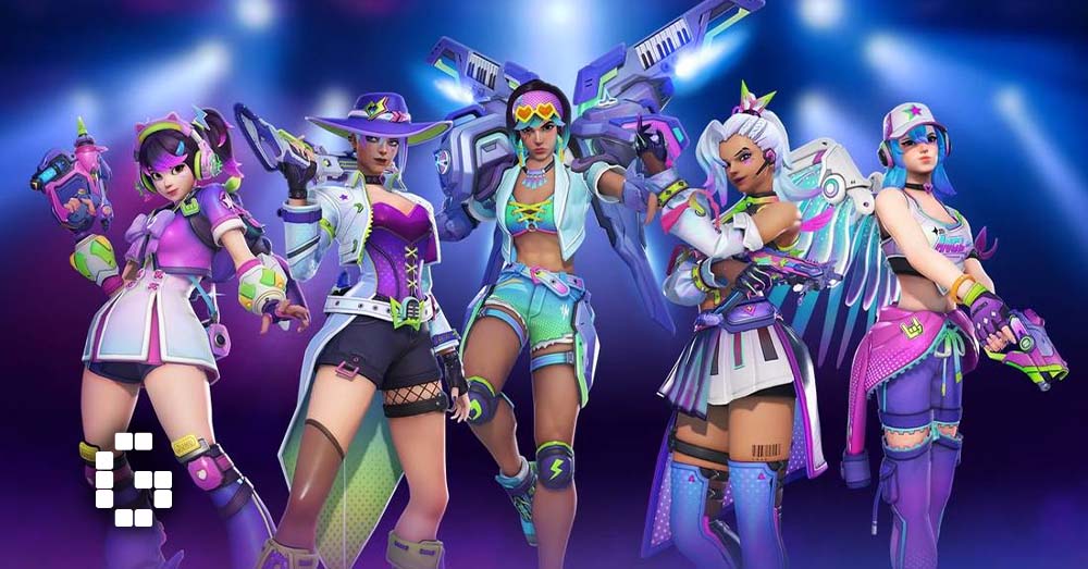 Overwatch 2 China Neon Pulse Music Festival Event