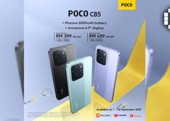 POCO C85 Launches in Malaysia with Large Battery, 120Hz Display, and Modern Design
