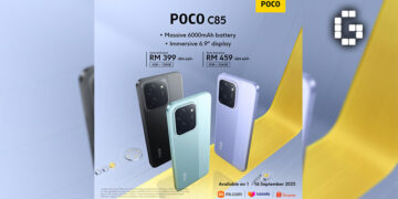 POCO C85 Launches in Malaysia with Large Battery, 120Hz Display, and Modern Design