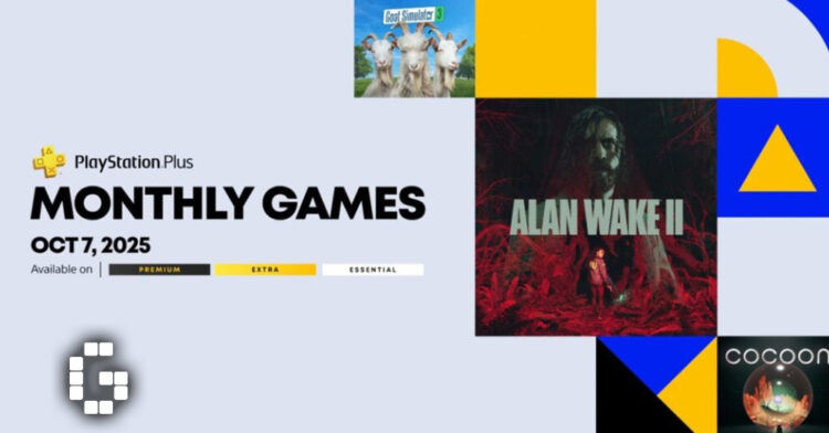 PlayStation Plus October Lineup Adds Alan Wake 2 and More