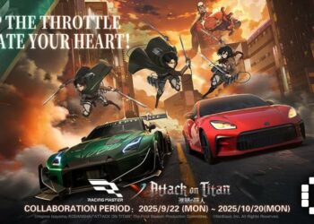 Join the Survey Corps in Racing Master’s Attack on Titan Event