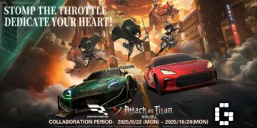 Join the Survey Corps in Racing Master’s Attack on Titan Event