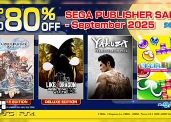 SEGA Publisher Sale on PlayStation Store Now Live