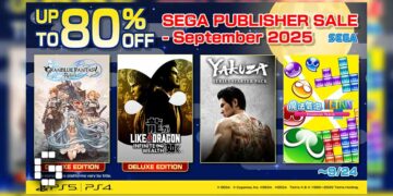 SEGA Publisher Sale on PlayStation Store Now Live
