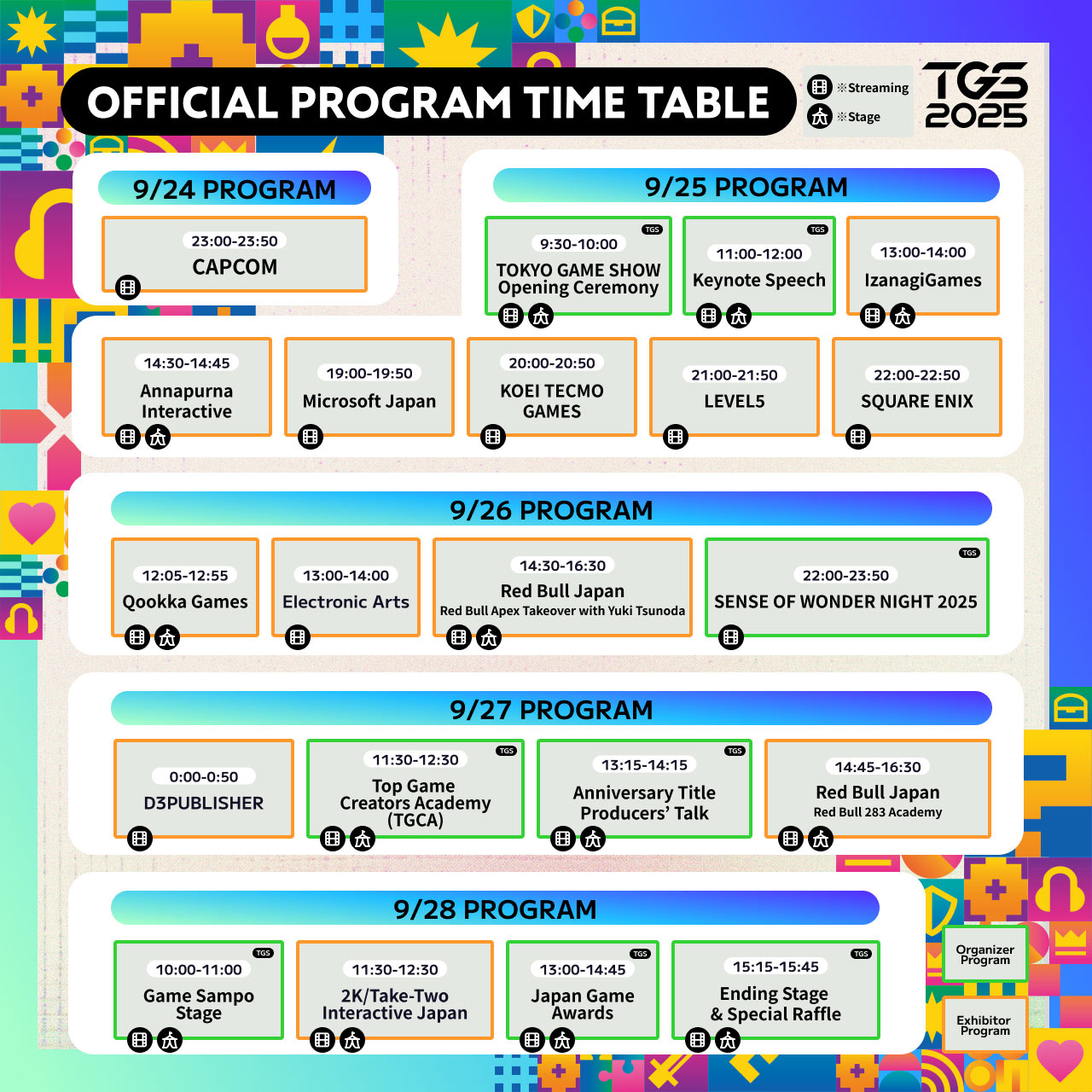 Tokyo Game Show Records