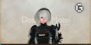 NieR:Automata’s 2B Joins Desktop Mate With Dual-Language Voices