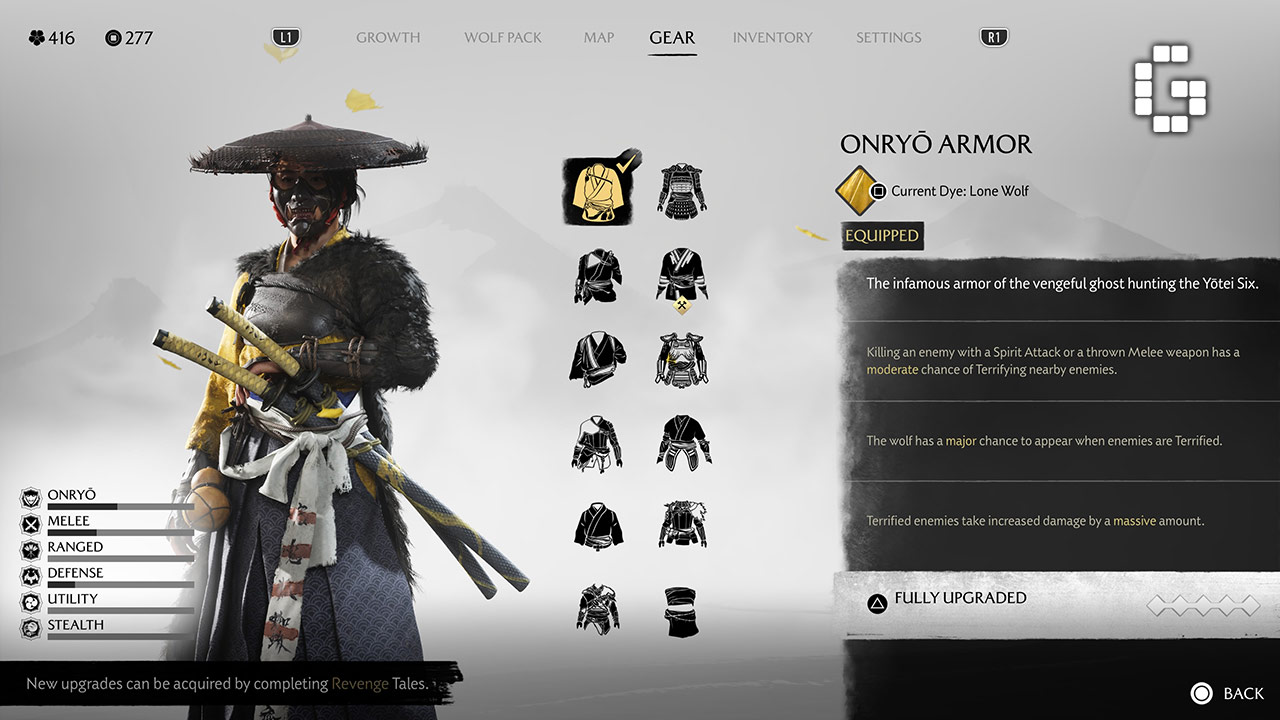 Ghost of Yōtei Armor