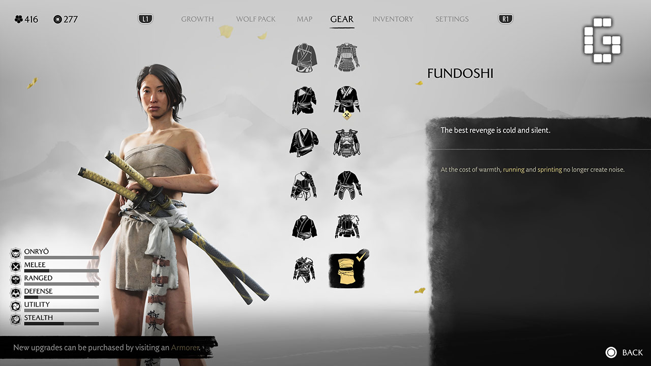 Ghost of Yōtei Armor