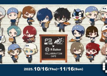 Atlus Brings Persona 3 and 5 Exclusive Menus and Merch to R Baker Cafés in Japan