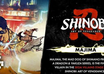 Goro Majima Joins SHINOBI: Art of Vengeance as Final Guest Villain in SEGA Villains Stage DLC