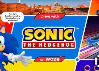 Sonic the Hedgehog Joins Waze as Navigation Sidekick