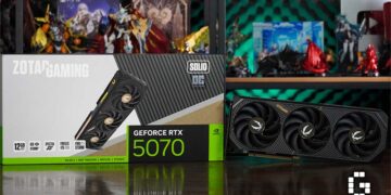 ZOTAC GAMING GeForce RTX 5070 SOLID OC – Dominating Performance with Refined Efficiency