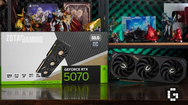 ZOTAC GAMING GeForce RTX 5070 SOLID OC – Dominating Performance with Refined Efficiency