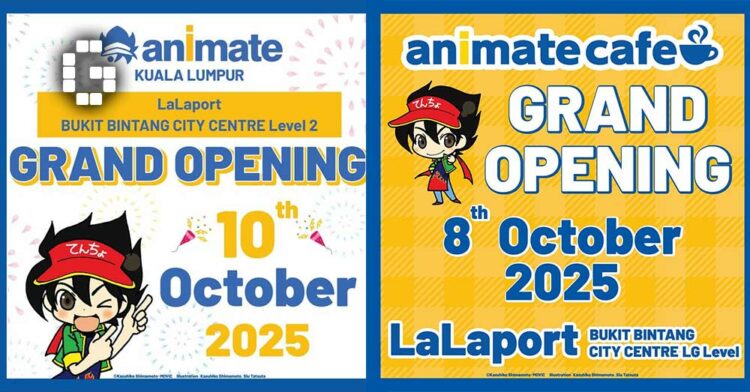 animate Officially Announces Permanent Store and First Cafe in Malaysia, Opening in Kuala Lumpur