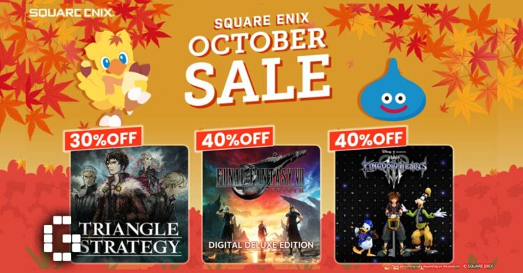 SQUARE ENIX October Sale Offers Up to 40% Off Iconic Titles on PS Store