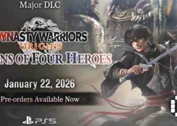 Dynasty Warriors: Origins Expansion With Visions of Four Heroes DLC Launching January 2026