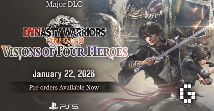 Dynasty Warriors: Origins Expansion With Visions of Four Heroes DLC Launching January 2026
