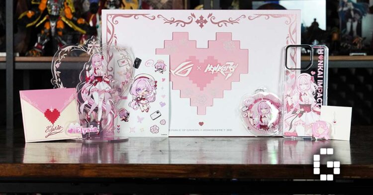 ROG x Honkai Impact 3rd Elysia’s Special Collection Unboxing – A Box Full of Love and Grace