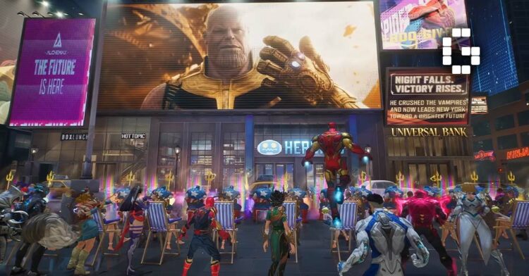 Marvel Rivals Adds Times Square Social Map for Players to Relax and Connect