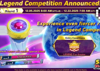 Sonic Racing: CrossWorlds The Legend Competition Starts December 5