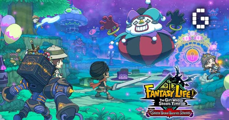 FANTASY LIFE i: The Girl Who Steals Time Shares New Details on ‘The Sinister Broker Bazario’s Schemes’ in Second Trailer