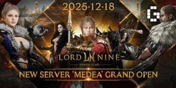 Smilegate Opens New Server Medea for Infinite Class MMORPG, LORDNINE on December 18