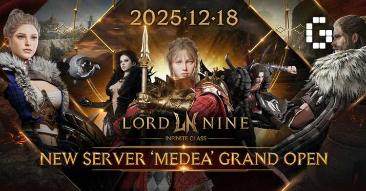 Smilegate Opens New Server Medea for Infinite Class MMORPG, LORDNINE on December 18