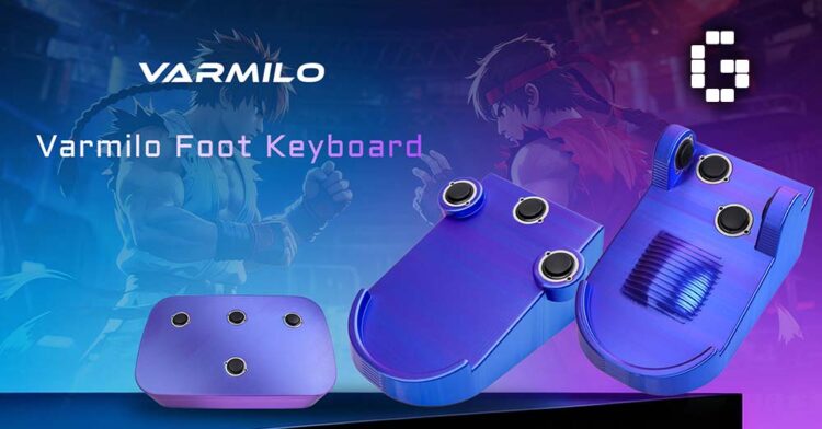 Varmilo Foot Keyboard Lets Gamers Tap Their Way to an Advantage