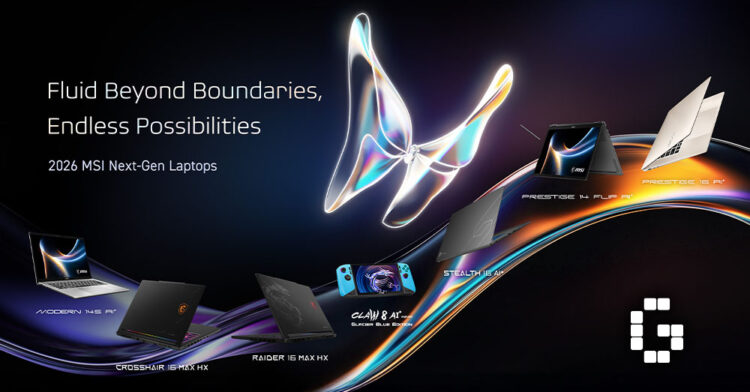 MSI Unveils Next-Gen Laptops for Business, Productivity, and Gaming at CES 2026