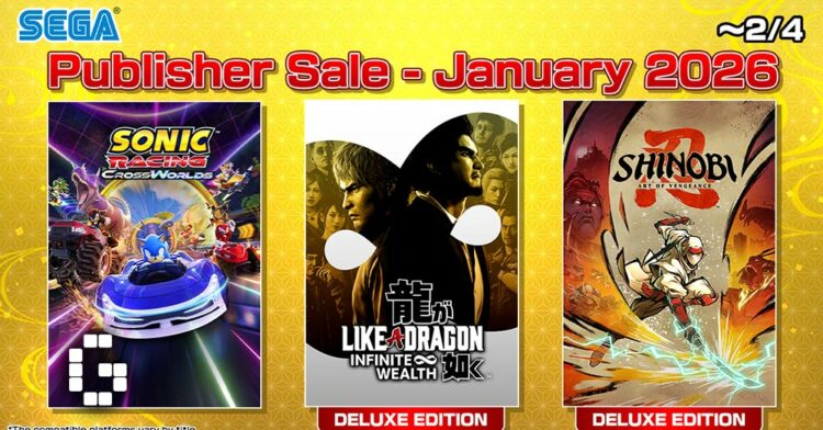 SEGA Kicks Off January Sale with Deep Discounts on PlayStation Titles