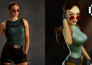 Amazon Reveals First Look at Sophie Turner as Lara Croft in Upcoming Tomb Raider Series