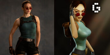 Amazon Reveals First Look at Sophie Turner as Lara Croft in Upcoming Tomb Raider Series