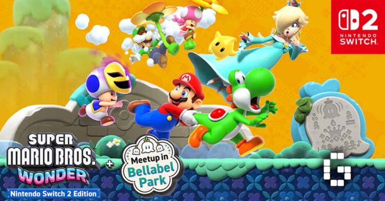 Super Mario Bros. Wonder – Nintendo Switch 2 Edition + Meetup in Bellabel Park Launches March 26