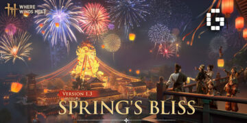 Where Winds Meet Launches Version 1.3 “Spring’s Bliss” with New Sect and Festival Events