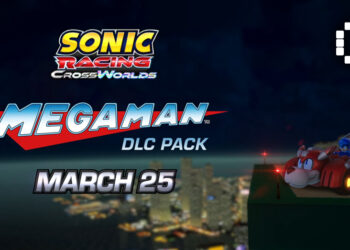 Sonic Racing Mega Man