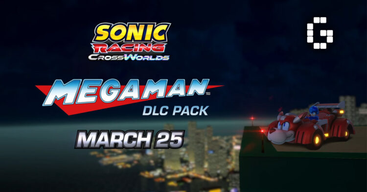 Sonic Racing Mega Man