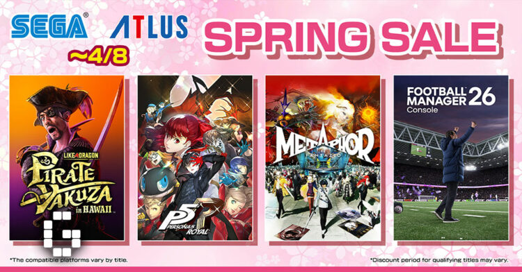 SEGA Spring Sale Is Live on PlayStation — Deals Up to 70% Off