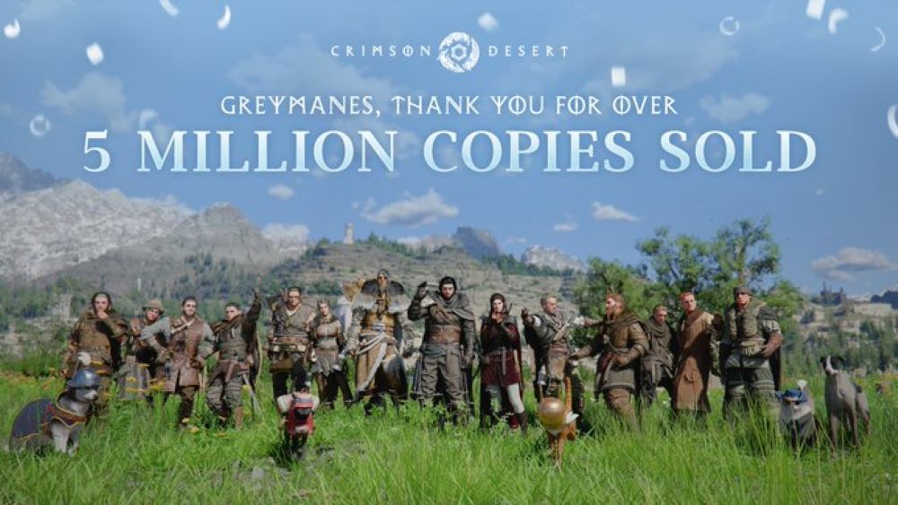 Crimson Desert 5 Million