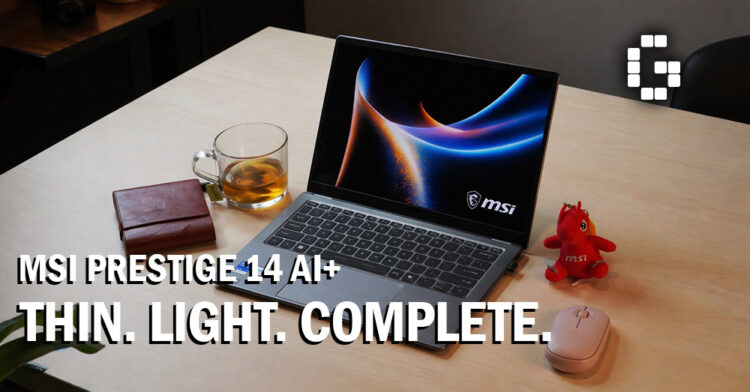 MSI Prestige 14 AI+ Is Thin, Light, and Surprisingly Complete