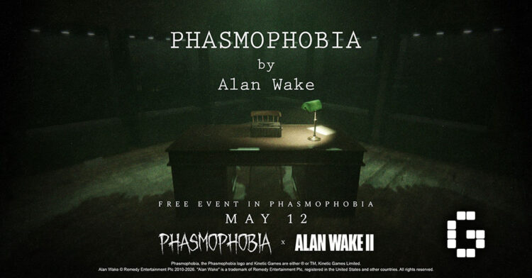 Phasmophobia “by Alan Wake” Limited-Time Event Announced, Launching May 12