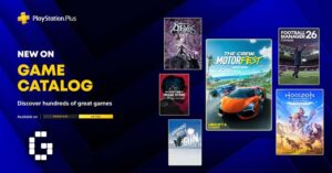 PlayStation Plus April 2026 Game Catalog Adds The Crew Motorfest and