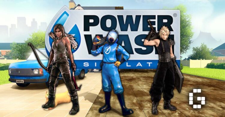 PowerWash Simulator Tomb Raider and Final Fantasy VII Midgar DLCs to Be Delisted on May 19