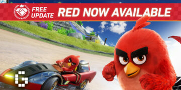 Angry Birds’ Red Crashes Into Sonic Racing: CrossWorlds in New Free Update