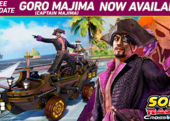 Goro Majima Joins Sonic Racing: CrossWorlds in Free April 30 Update